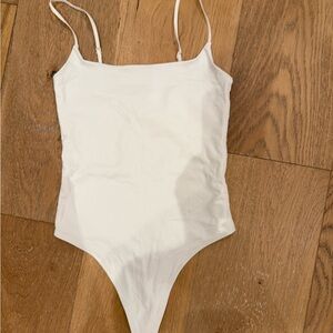 Aritzia White Bodysuit